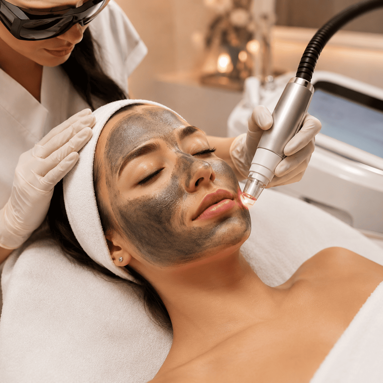 PRIMA Hollywood Peel - Carbon Laser Radiance real treatment image