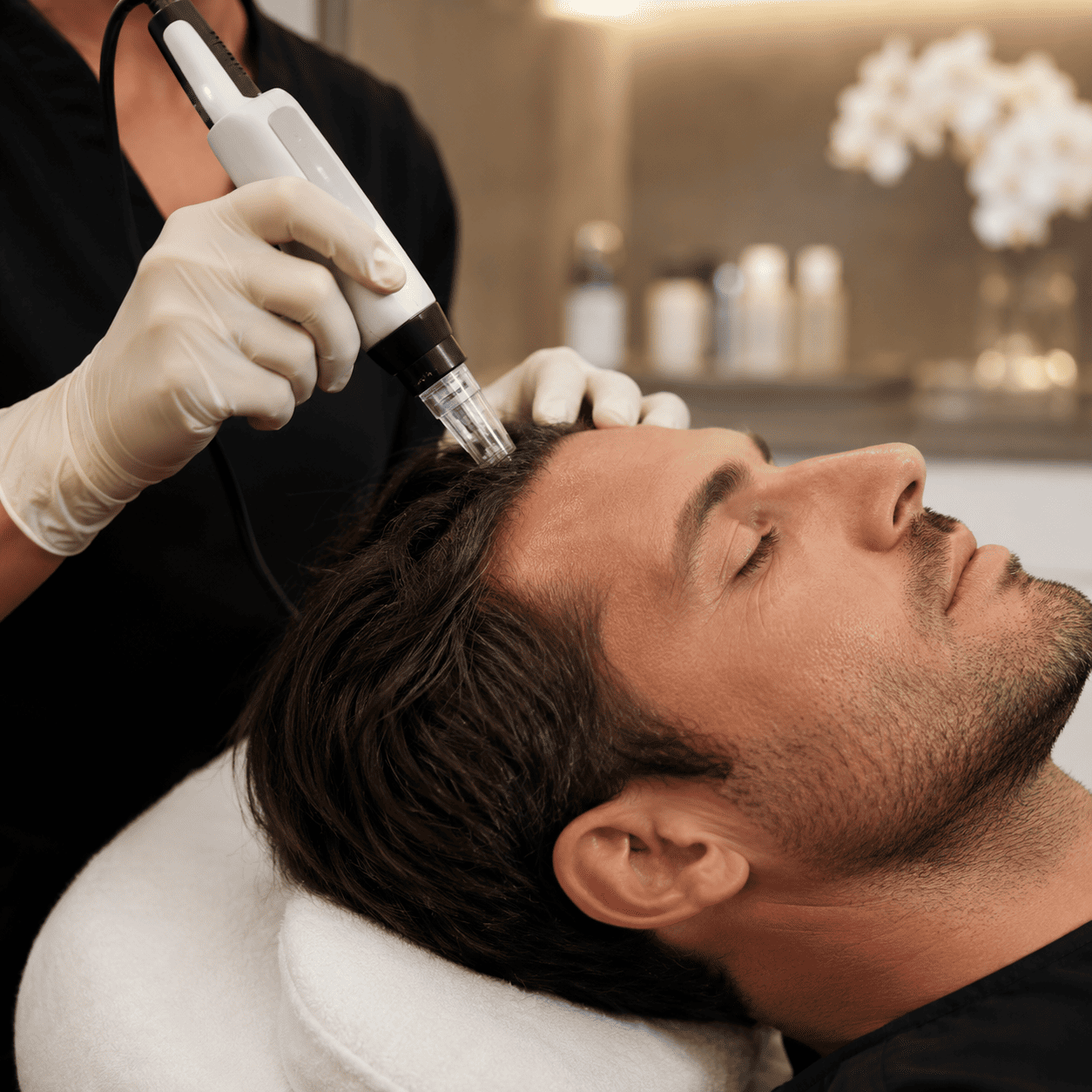 PRIMA Platelet Power (PRP) - Regenerative Hair Therapy real treatment image