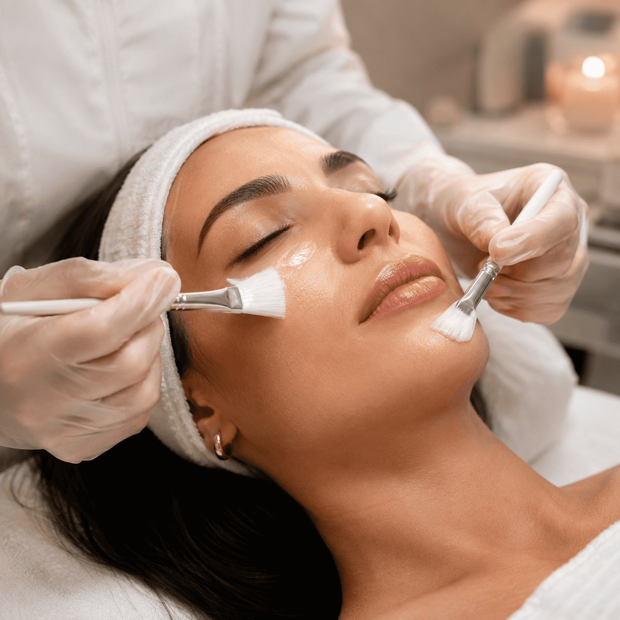PRIMA Targeted Peels - Lip & Undereye Brightening real treatment image